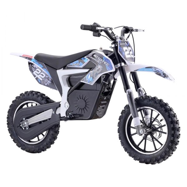Big Toys® - MotoTec™ 36 V 500 W Blue Electric Dirt Bike (13+ Years)