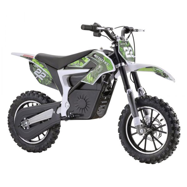 Big Toys® - MotoTec™ Demon 36 V 500 W Green Electric Dirt Bike (13+ Years)