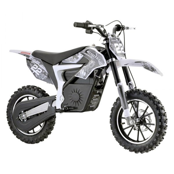 Big Toys® - MotoTec™ 36 V 500 W White Demon Electric Dirt Bike (13+ Years)
