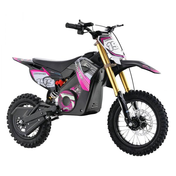 Big Toys® - MotoTec™ 36 V 1000 W Pink Pro Electric Dirt Bike (13+ Years)