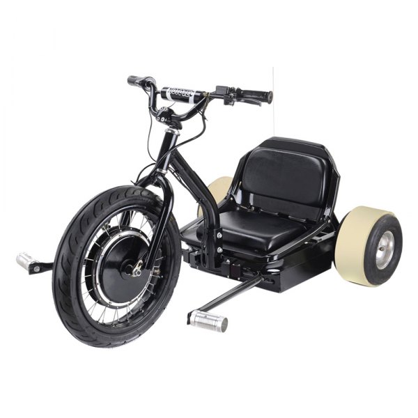 Big Toys® - MotoTec™ Drifter 48 V 500 W Black Electric Trike (13+ Years)