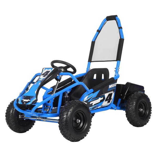 Big Toys® - MotoTec™ Mud Monster 98cc 48 V 1000 W Blue Full Suspension Electric Go Kart (13+ Years)