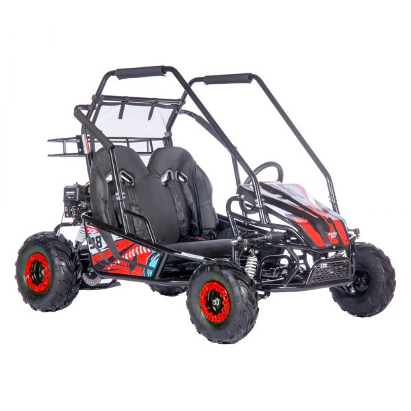 Big Toys® - MotoTec™ Mud Monster XL 212cc Red 2 Seat Go Kart Full Suspension
