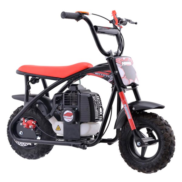 Big Toys® - MotoTec™ Bandit 52cc 2-Stroke Red Kids Gas Mini Bike