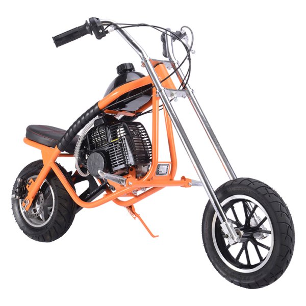 Big Toys® - MotoTec™ 49cc Orange Gas Mini Chopper Bike (13+ Years)
