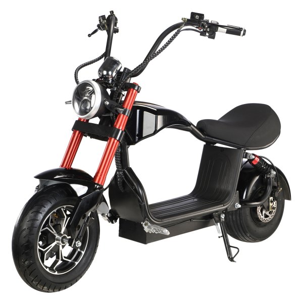 Big Toys® - MotoTec™ Mini Lowboy 48 V 800 W Black Seated Electric Scooter (13+ Years)