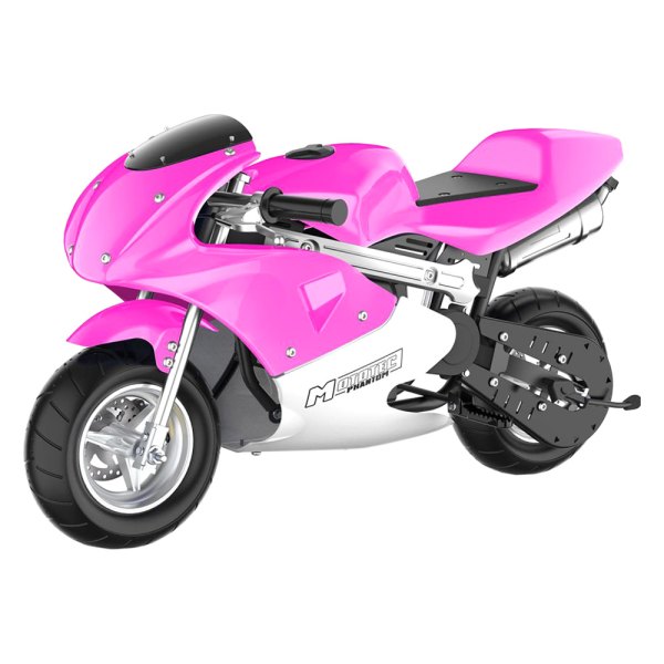 Big Toys® - MotoTec™ Phantom 49cc 2-Stroke Pink Gas Pocket Bike (13+ Years)