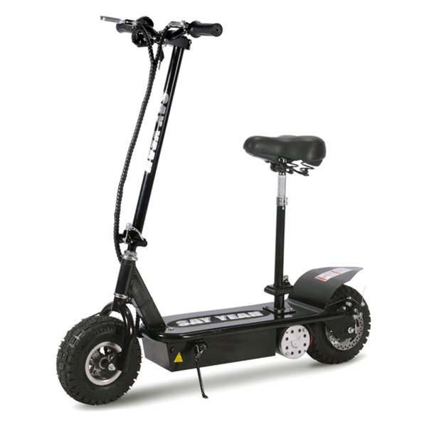 Big Toys® - Say Yeah™ 36 V 800 W Black Seated Electric Scooter (13+ Years)