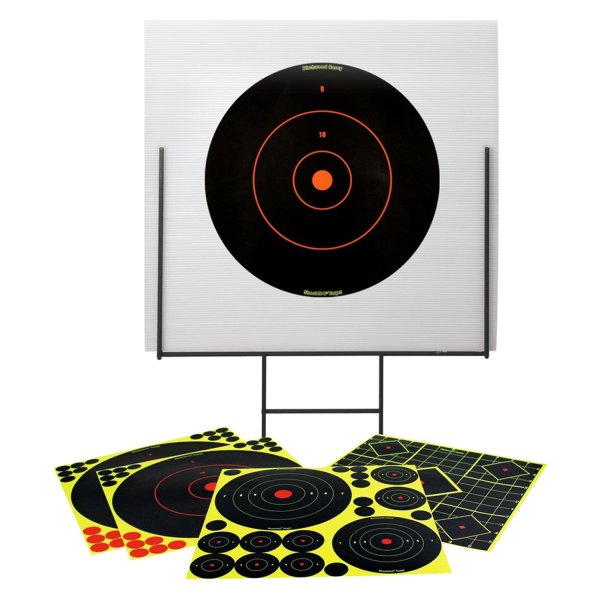 Birchwood Casey® - Shoot-N-C™ Adhesives Black/Red Portable Shooting Range Target Kit