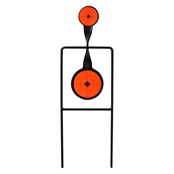 Birchwood Casey® - World of Targets™ Sharpshooter™ Resetting Black/Orange Spinning Target