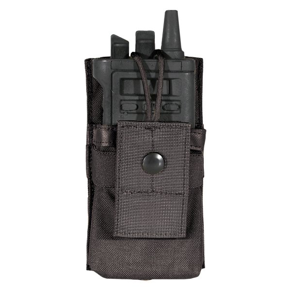 Blackhawk® - 2.75" x 1.75" x 4.5" Black Radio/GPS Tactical Pouch