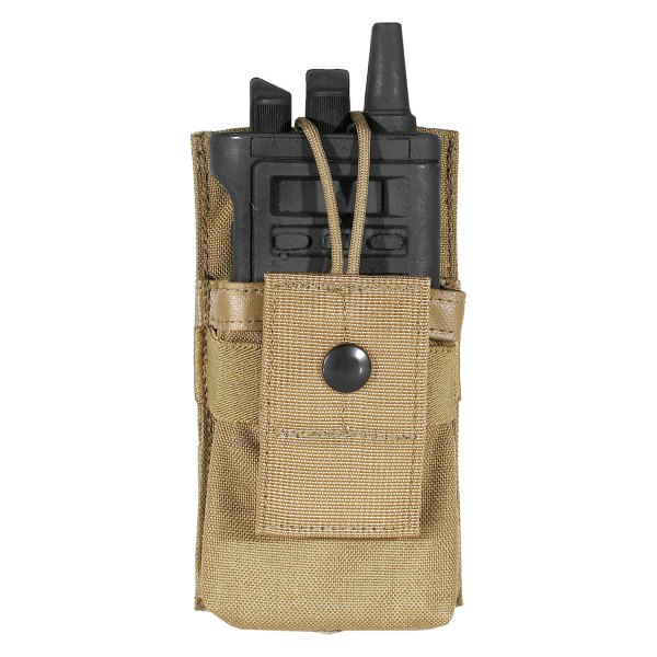 Blackhawk® - 2.75" x 1.75" x 4.5" Coyote Tan Radio/GPS Tactical Pouch