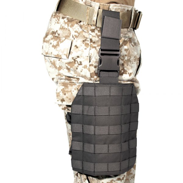 Blackhawk® - S.T.R.I.K.E.™ 10" x 9" Black Drop Leg Tactical Platform