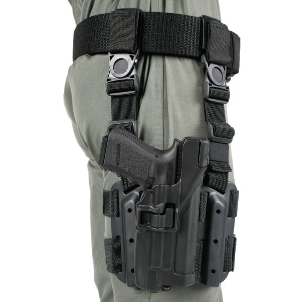 Blackhawk® - SERPA™ Level 3™ Black Right-Handed Leg Holster