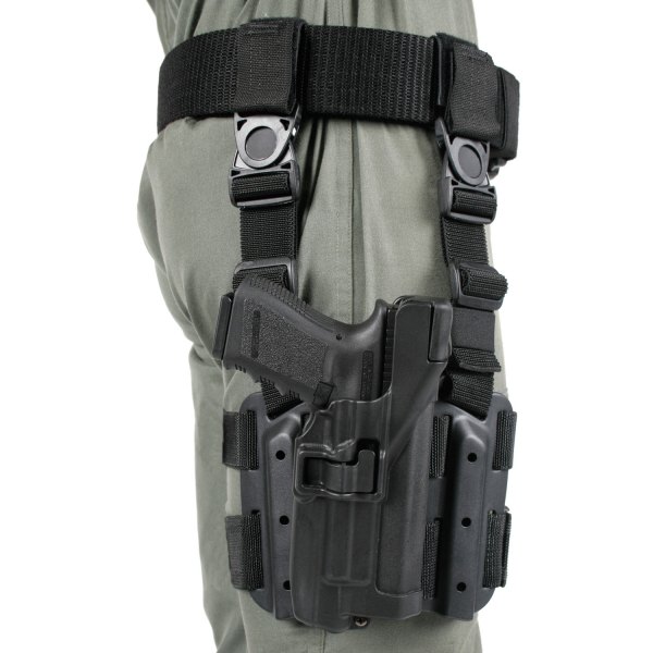 Blackhawk® - SERPA™ Level 3™ Black Left-Handed Leg Holster