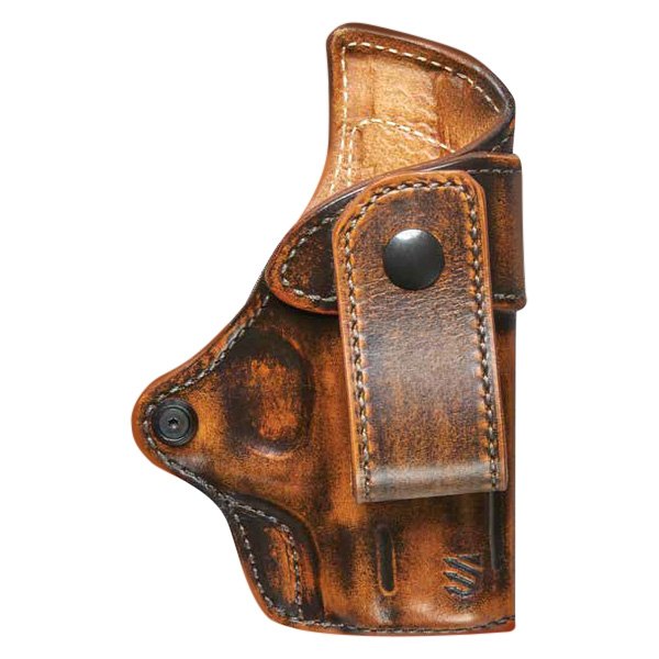 Blackhawk® - Brown 3 Slot Leather Right-Handed Inside-the-Pant Holster