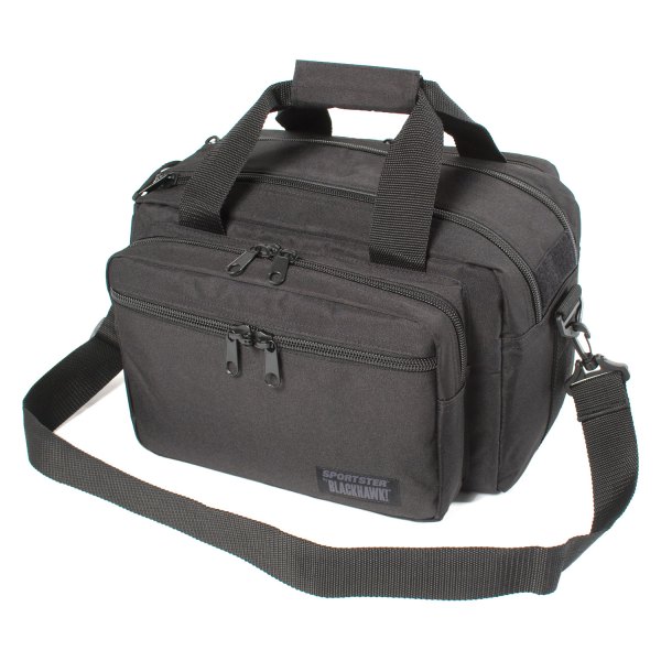 Blackhawk® - Sportster™ Deluxe 15" x 11" x 10" Black Polyester Soft Range Bag
