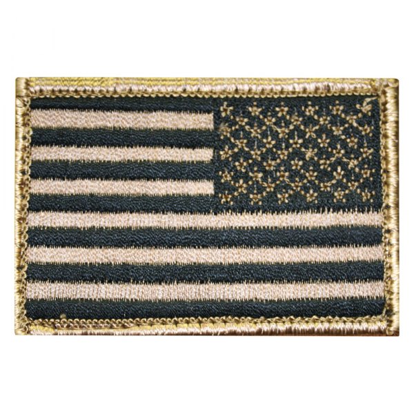 Blackhawk® - USA Flag 2" x 3" Olive Drab/Black Embroidered Reverse Orientation Patch