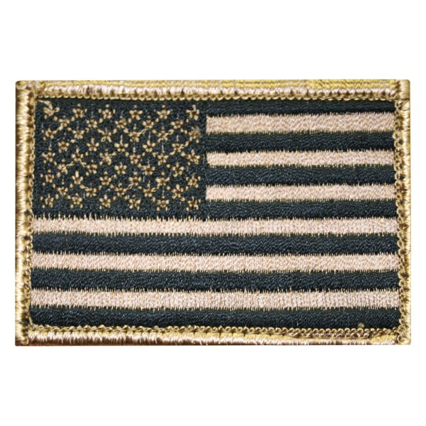 Blackhawk® - USA Flag 2" x 3" Olive Drab/Black Embroidered Normal Orientation Patch