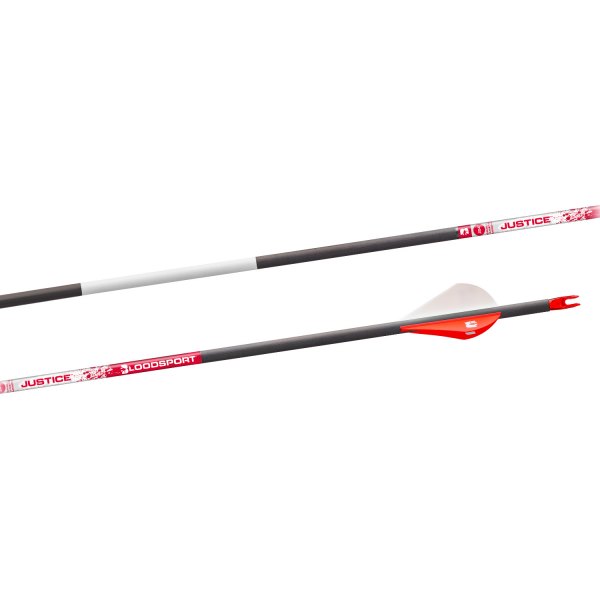 Black Outserts 6 New BloodSport Impact Hunter Micro Diameter Arrows 350 Spine 
