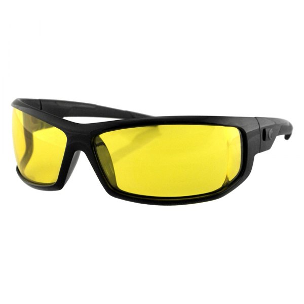 Bobster® - AXL Gloss Black/Yellow Sunglasses