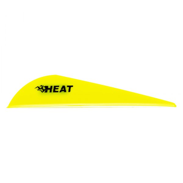 Bohning® - Heat™ 2.5" Bright Yellow Vanes