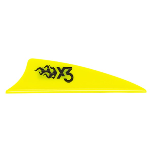 Bohning® - X3™ 1.75" Neon Yellow Vanes