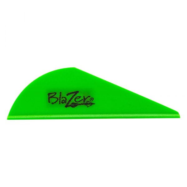 Bohning® - Blazer™ 2" Neon Green Vanes, 100 Pcs
