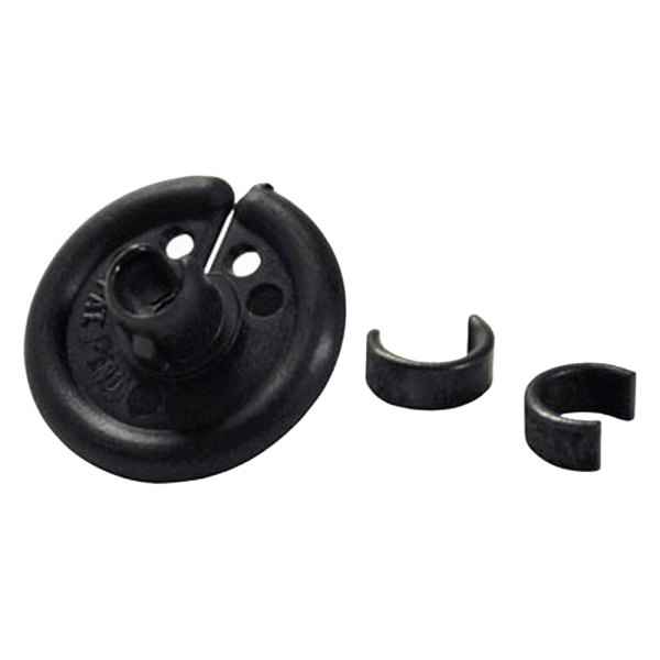 Bohning® - Black Kisser Button with Clips