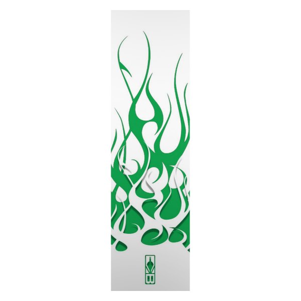Bohning® - 4" Standard Green/White Pattern Arrow Wraps