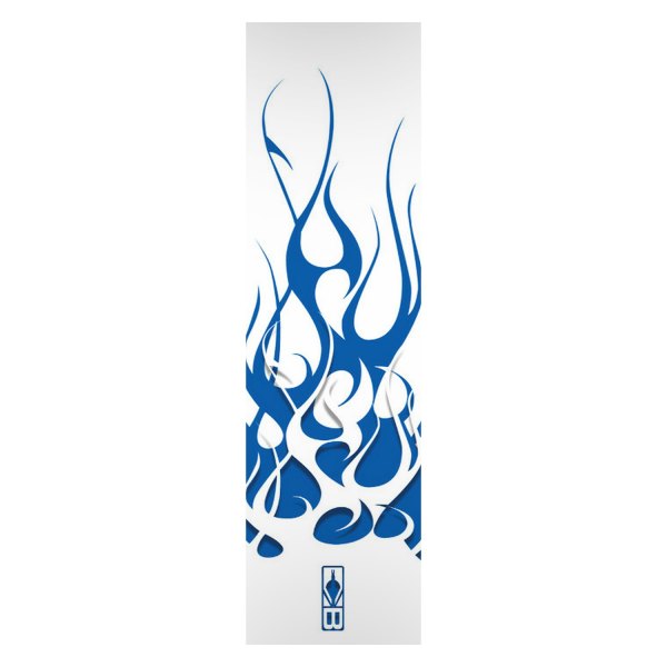 Bohning® - 7" Standard Blue/White Flame Pattern Arrow Wraps