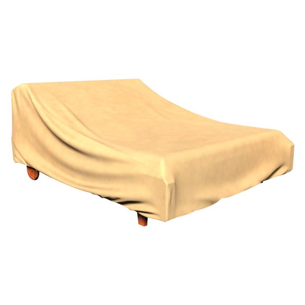 Budge® - All-Seasons Nutmeg Double Patio Chaise Cover