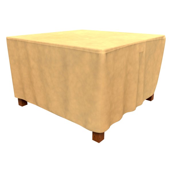 Budge® - English Garden Tan Tweed Square Patio Table Cover