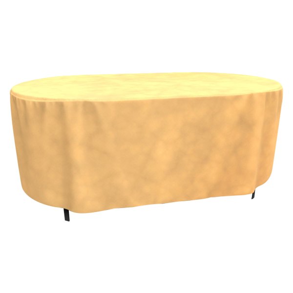 Budge® - All-Seasons Nutmeg Oval Patio Table Cover
