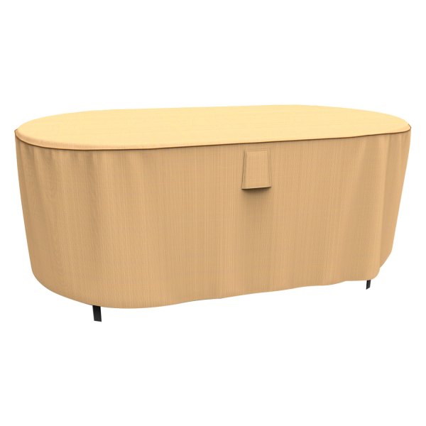 Budge® - Sedona Tan Oval Patio Table Cover