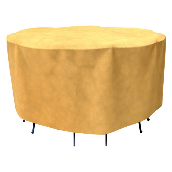 Budge® - Savanna Tan Round Patio Bar Table & Chairs Cover