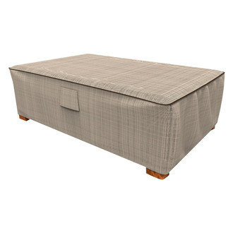 Budge® - Mojave Black Ivory NeverWet™ Rectangular Patio Table Cover