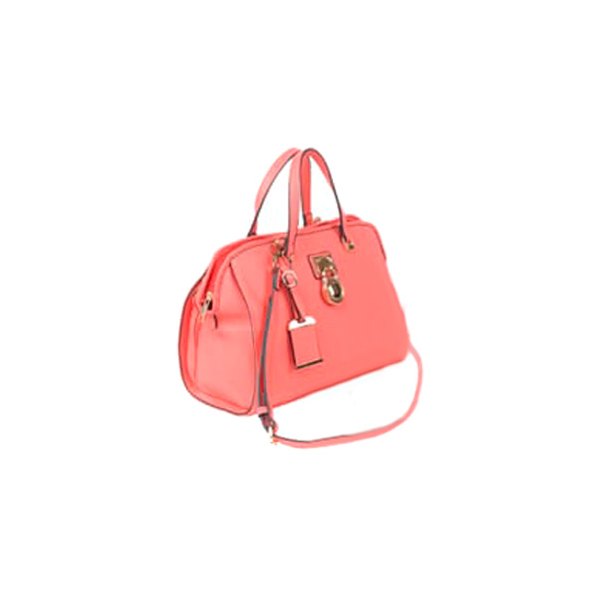 Bulldog Cases & Vaults® - Satchel™ 16" x 9.5" x 5.5" Coral Purse with Holster