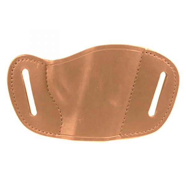 Bulldog Cases & Vaults® - Most Small & Mini Autos Molded Leather Belt Slide Right-Handed Pancake Holster