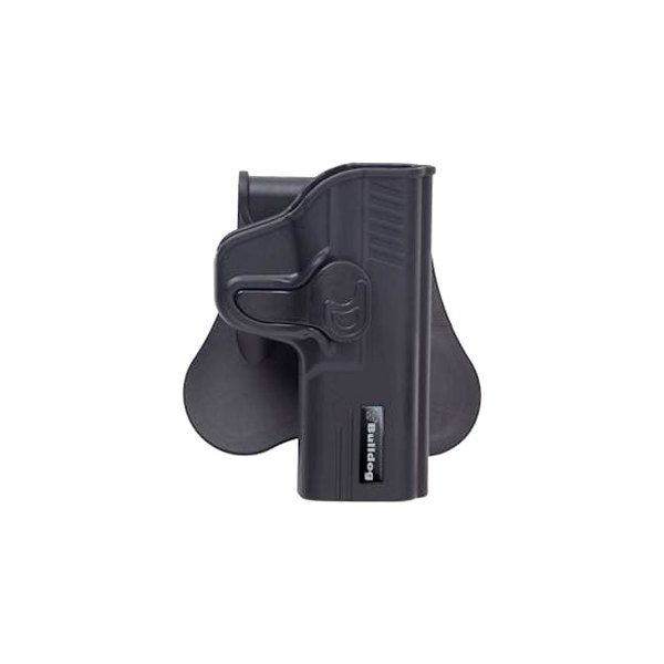 Bulldog Cases & Vaults® - Rapid Release Black Right-Handed Paddle Holster