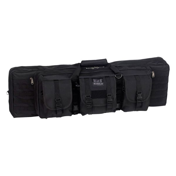 Bulldog Cases & Vaults® - BDT Tactical 13" H x 37" W x 3" D Black Rifle Range Bag
