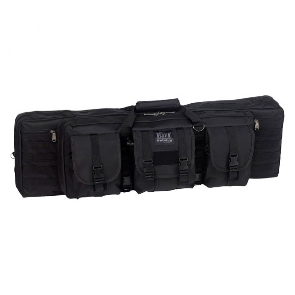 Bulldog Cases & Vaults® - BDT Tactical 13" H x 43" W x 3" D Black Rifle Range Bag