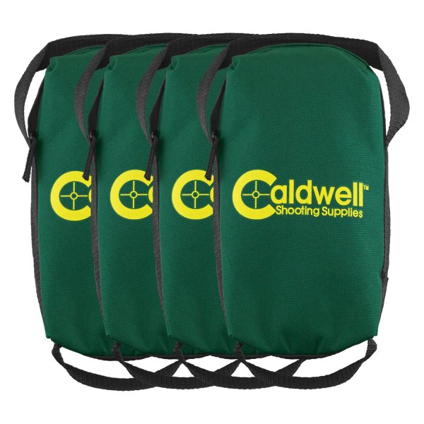 Caldwell® - Lead Sled™ 5.5" x 10" x 3" Black/Green Weight Bags, 4 Pieces
