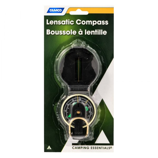 Camco® - Lensatic Bilingual Compass
