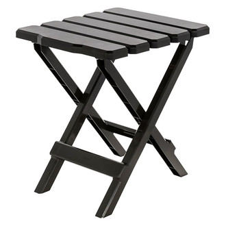 Camco® - Small Mocha Plastic Quick-Folding Adirondack Table