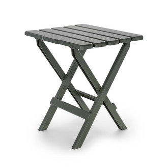 Camco® - Large Sage Plastic Quick-Folding Adirondack Table