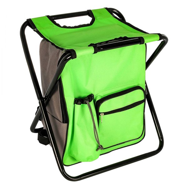 Camco® - Camp™ Gray/Green Backpack/Cooler