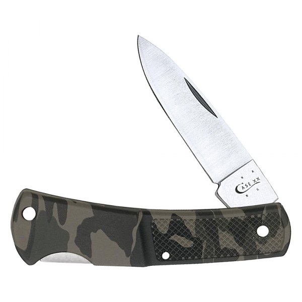 Case Knives® - Camo Case Caliber™ 2.2" Drop Point Camo Synthetic Dark Folding Knife