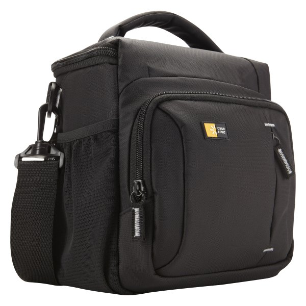 Case Logic® - Shoulder™ Black Dobby Nylon DSLR Bag