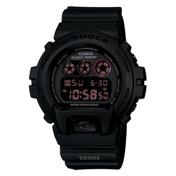 Casio® - Men's G-Shock G-Force Black Dial Black Watch with Resin Strap